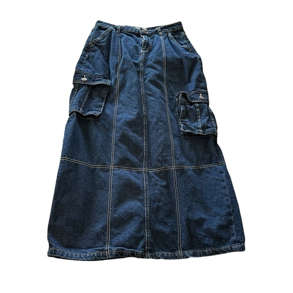 Cotton On Dresses & Skirts - Cotton On Dark Blue Maxi Skirt